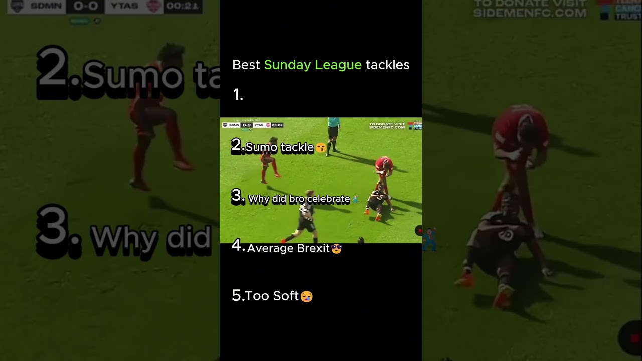 Funniest Sunday League Tackles