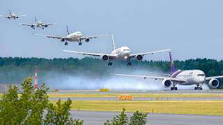 🇸🇪 200 TAKEOFFS & LANDINGS in 2 HRS Aircraft Identification Stockholm Arlanda Airport Plane Spotting