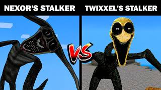 Twixxel's Stalker vs Nexor's Stalker in Minecraft - Which One Is Better