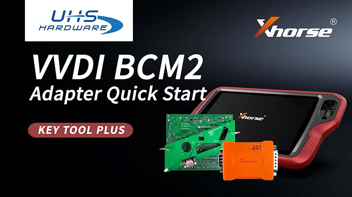 How to use AUDI BCM2 Adapter with KEY TOOL PLUS Car Key Programmer | Xhorse  VVDI