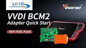 How to use AUDI BCM2 Adapter with KEY TOOL PLUS Car Key Programmer | Xhorse  VVDI