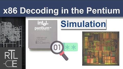 x86 Decoding Simulation in the Pentium P5
