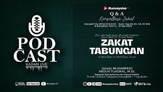 [LIVE] ZAKAT TABUNGAN - Ustadz M Abduh Tuasikal.