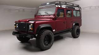 Match Highlights 1990 Defender 110 Burgundy - Walk Around Video