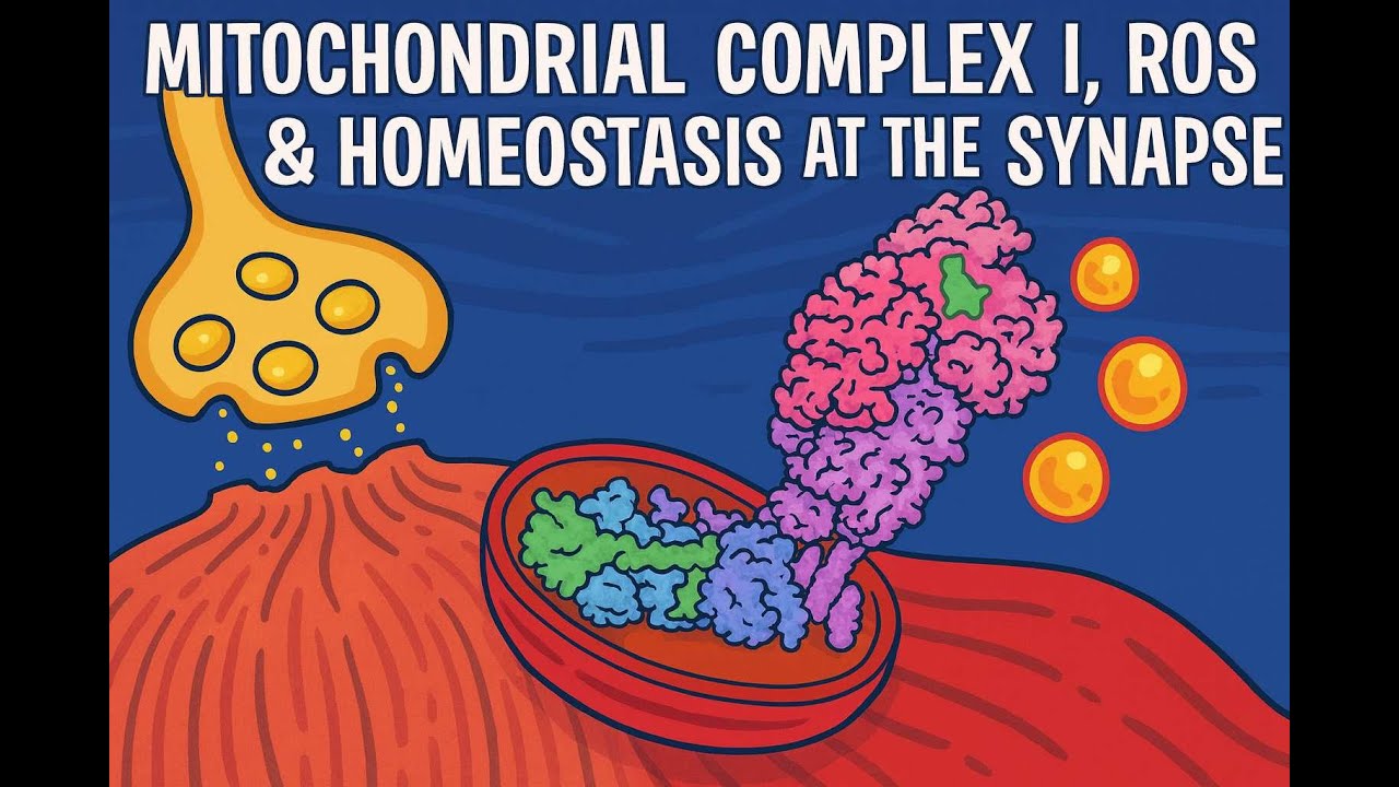 Mitochondrial Complex I, ROS and Homeostasis at the Synapse