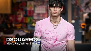 DSQUARED2 Men’s Fall/Winter 23-24 Show ft. @Jashlem | NEOMEN