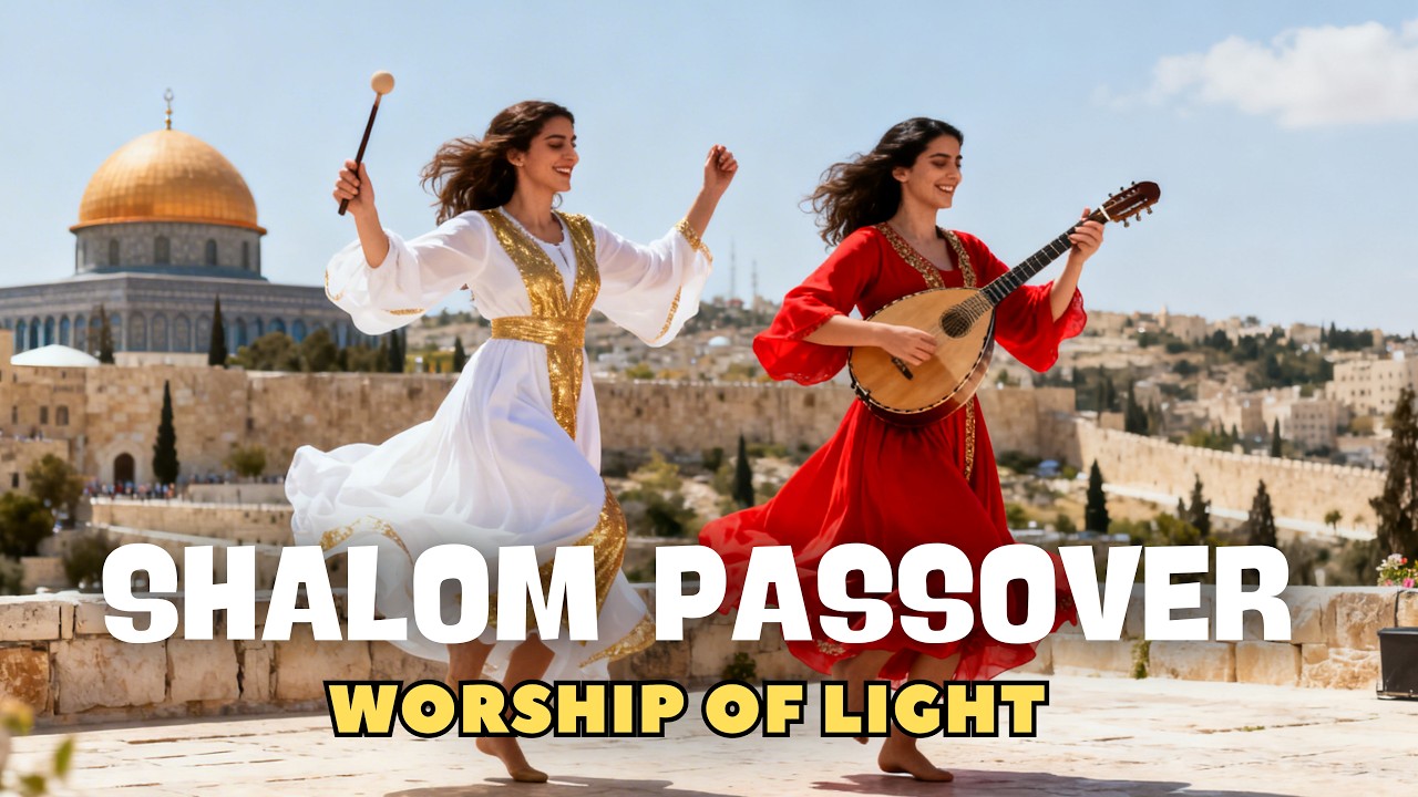 Passover Worship from Jerusalem ️ Songs of Freedom & Light | Hebrew ...