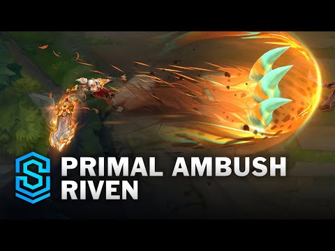 Primal Ambush Riven Skin Spotlight - Pre-Release - PBE Preview - League of Legends
