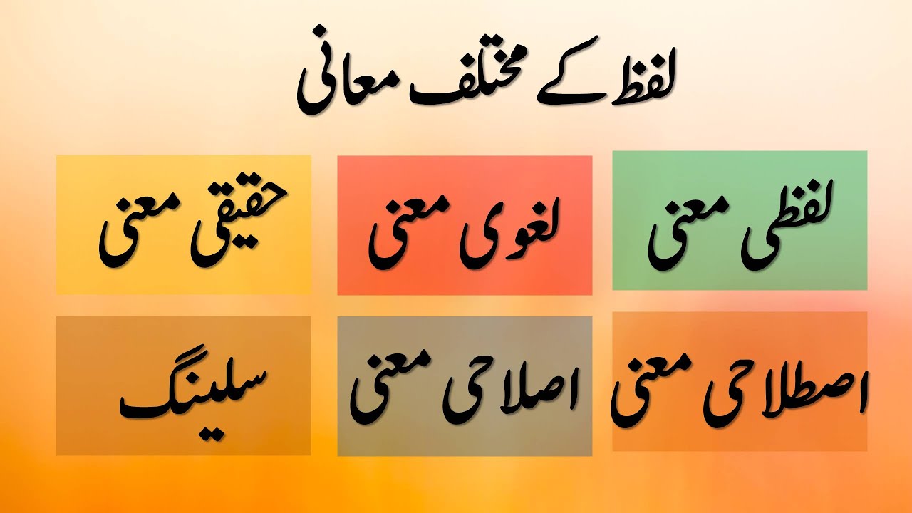 کٹھ بولی یا سلینگ | Slang | اصطلاحی معنی | اصلاحی معنی | لغوی معنی ...