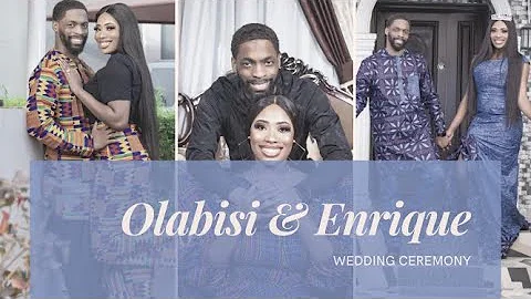 Olabisi Alabi and Enrique Wallace Holy Matrimony