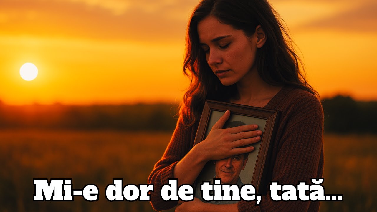 Cântec pentru tată 💔 De-aș mai avea o zi cu tine, tată – melodie românească plină de dor