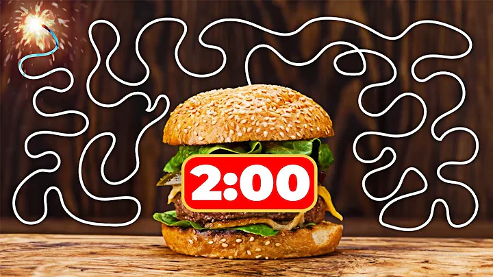 2 Minute Timer Bomb - BURGER