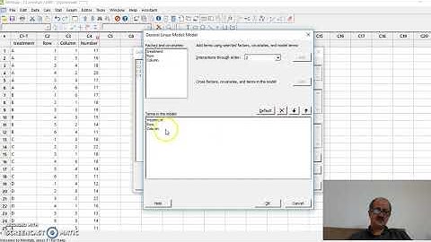 Latin square design analysis with Minitab