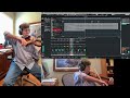 Practice Day 23: Shostakovich for 2 violins-Prelude 1 with my teacher-remote #100daysofpractice