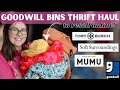 Goodwill Bins Thrift Haul to Resell Online from Home! Show Me Your Mumu, Tory Burch, + More!