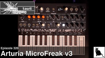 Arturia MicroFreak v3 update: Noise Engineering Oscillators and Unison Mode