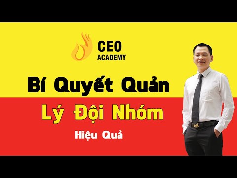 Video: Cách Chọn Người Quản Lý Bán Hàng