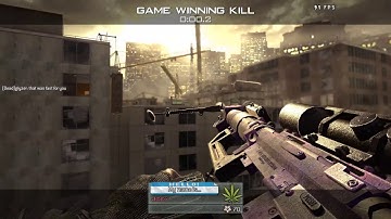MY FIRST TRICKSHOT IN 8 YEARS (IW4X)