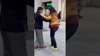 Soulful Dance on the street in Barcelona. I want to be like him when I get old.