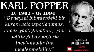 Karl Popper - 20. Yüzyılın en etkili Filozoflarından (Sesli Kitap)