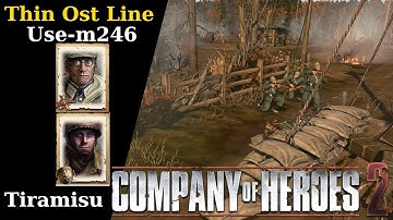 [CoH2][WM v USF] Propagandacast #2517 Usem246 v Tiramisu