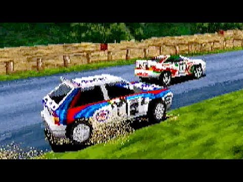 SEGA Rally Championship (1995) All CARS u0026 COURSES Playthrough (SEGA Saturn) iPlaySEGA