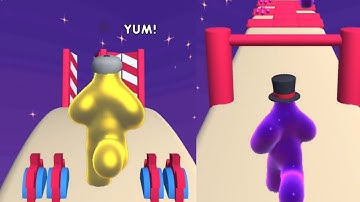 Blob Runner 3D! Walkthrough Mobile Game Android iOS Level 104-111
