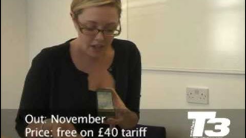 Hands-on with HTC G1 - Google Android mobile phone