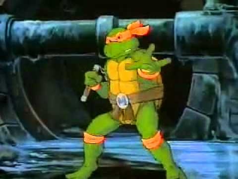 Teenage Mutant Ninja Turtles 80s theme
