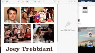 Making a yearbook page on Apple Pages