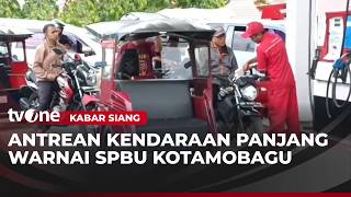 Long Vehicle Queues at Kotamobagu Gas Stations | Midday News