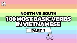 Learn Vietnamese with TVO | North vs South: 100 Most Common Verbs