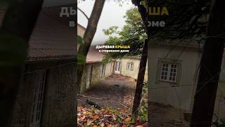 Дырявая крыша в старинном доме