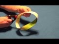 Mobius Ring Magic and Science Experiment.