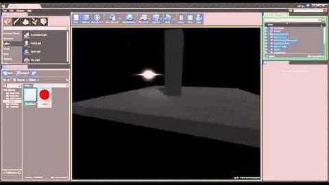 UE4 Legacy Lens-flare Test