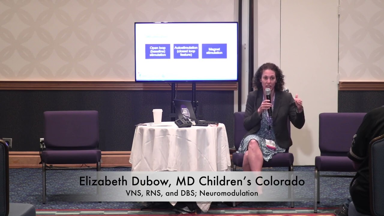 Elizabeth Dubow, MD-Colorado Children’s Hospital speaks on use of VNS, RNS & DBS to control seizures