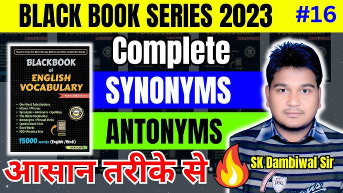 Download 500+ Synonyms and Antonyms PDF List with Words, Meanings