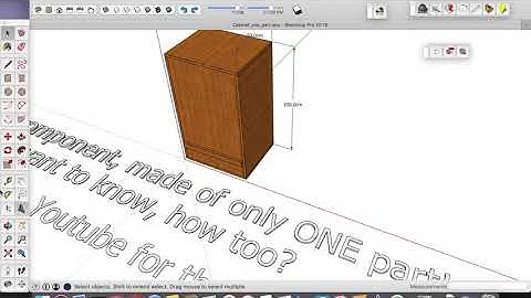 SketchUp advanced dynamic component