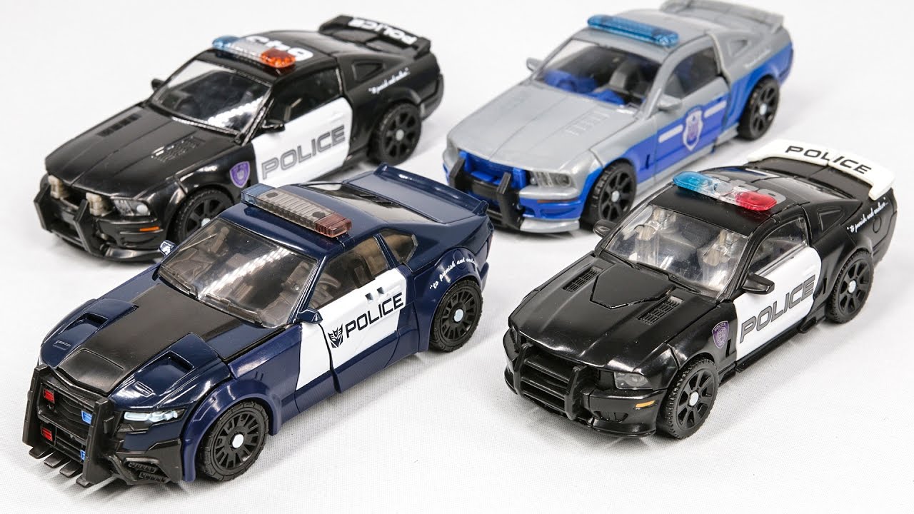 Transformers Movie Deluxe Class Decepticon Barricade Police Patrol 4 Car Vehicle Car Toys Youtube