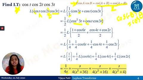 3 Laplace Transforms | Linearity property