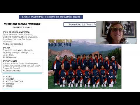 Mara Fullin Basket E Olimpiadi Barcellona 1992 Youtube