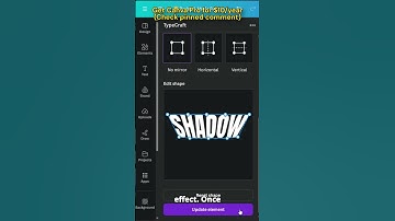Create a Stunning Perspective Shadow Text Effect in Canva!