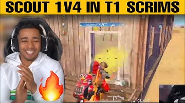 ❤️ Scout 1v4 in T 1 Scrims 🔥 | scout pov
