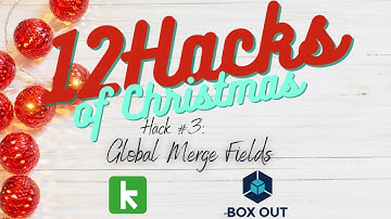 🎁 Infusionsoft Hack #3: Global Merge Fields Tutorial (12 Hacks of Christmas 2020 Keap/Infusionsoft)