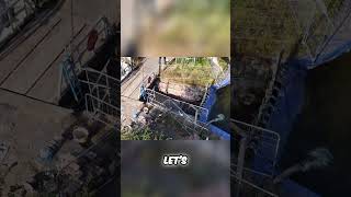 Bridge Repair Inspecting Damaged Walls and Modern Bricks