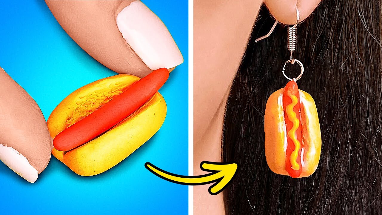 Fantastic DIY Jewelry Ideas And Cool Crafts With Polymer Clay And Epoxy ...