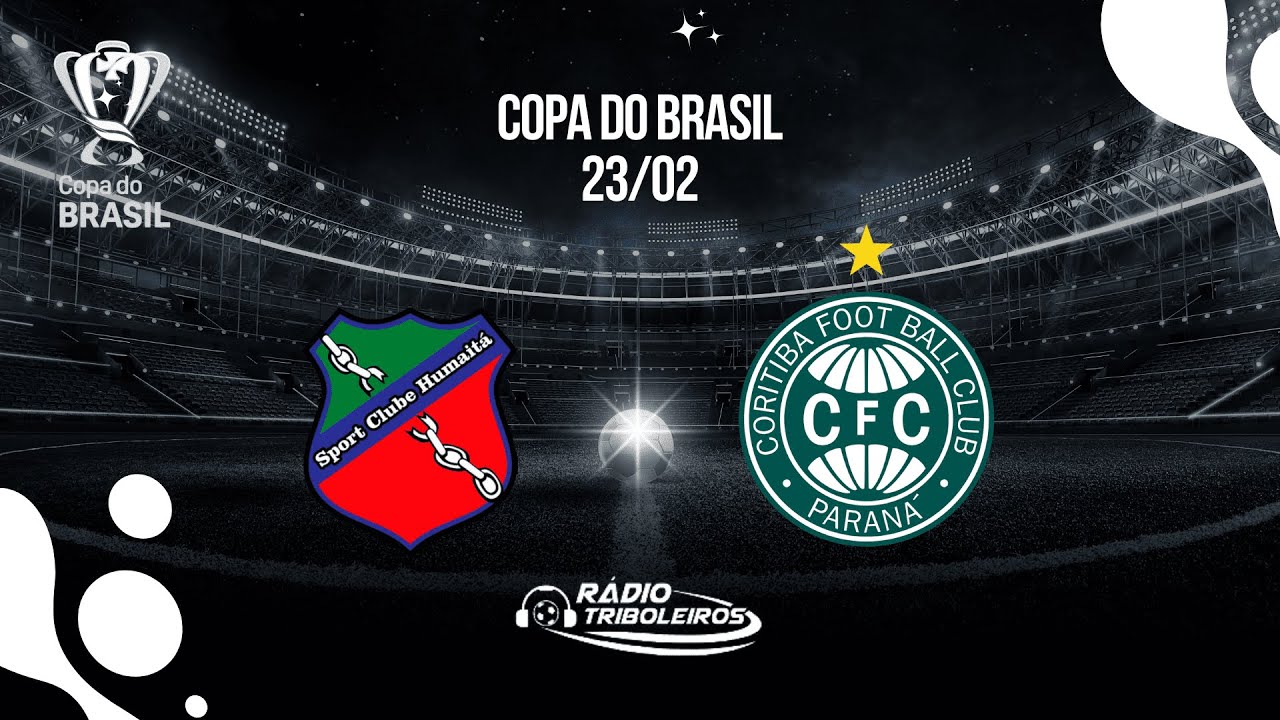 Humaitá (AC) 0 x 3 Coritiba | AO VIVO I Copa do Brasil 2023 | RICMAIS ...