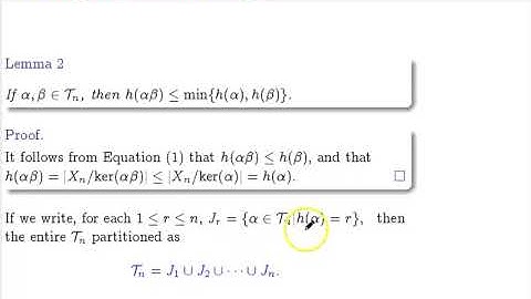 Lecture 6a: Transformation Semigroups and Applications - A T Imam