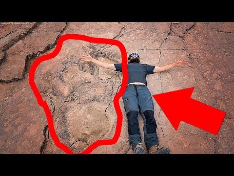 Video: Dinosaur Rock Or Cal Orko - The Place With The World's Largest Concentration Of Dinosaur Footprints - Alternative View