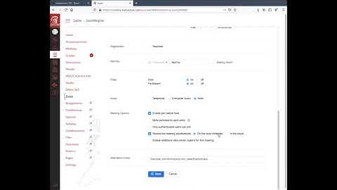 Zoom - LTI Setup of Virtual Classroom Sessions